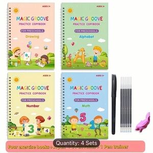 Magic Groove Practice Copybook Set